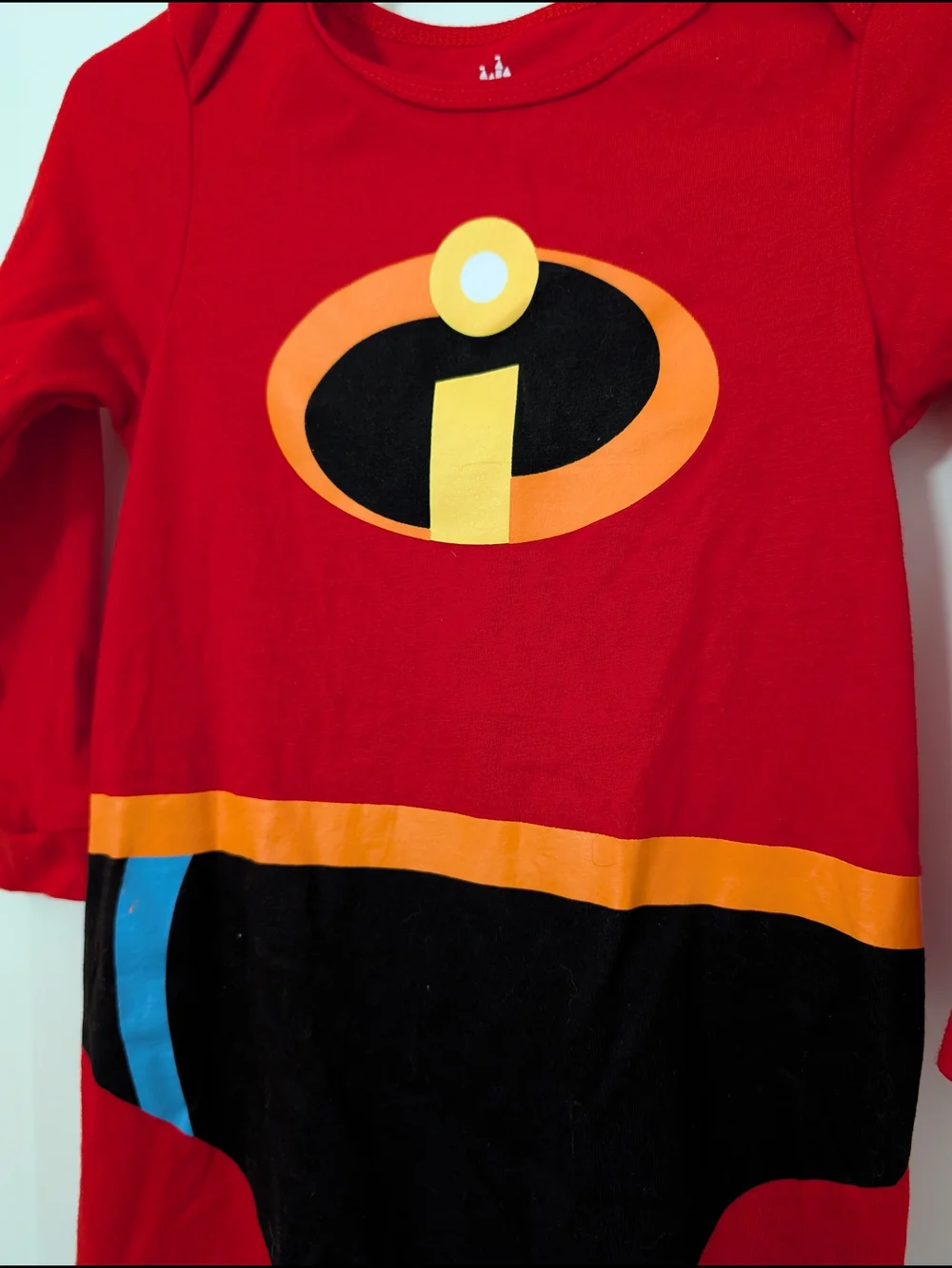 Disney Baby  Incredibles One-Piece Footie Costume